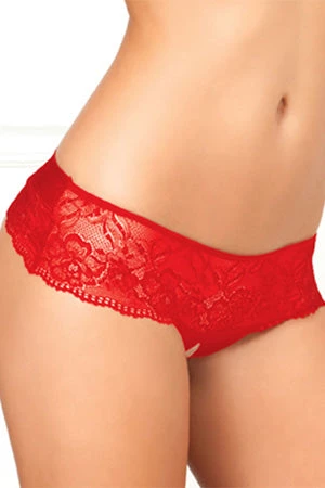 Rene Rofe Crotchless Bow Back Panty 1 Rene Rofe Crotchless Bow Back Panty