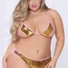 Seven 'til Midnight Clearance Plus Two-Tone Sequin Bra Set