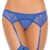 Elegant Moments Royal Lace Garter Belt & Thong Garters