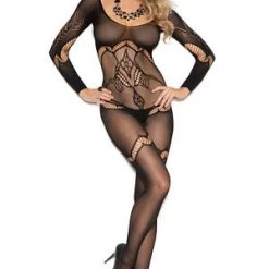Elegant Moments Crotchless Fool For U Bodystocking