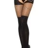 Elegant Moments Diamond Net Top Pantyhose