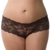 Velvet Kitten Plus Sassy Lace Boyshort