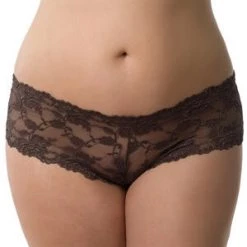 Velvet Kitten Plus Sassy Lace Boyshort