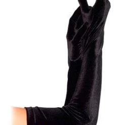 Leg Avenue Long Velvet Gloves Accessories