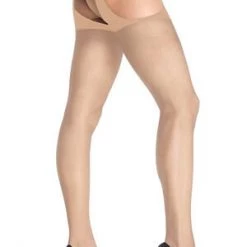 Leg Avenue Hosiery Sheer Suspender Pantyhose