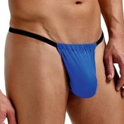 Magic Silk Mens Cobalt Silk G-String Men's