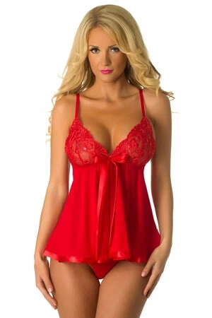 Velvet Kitten Red Sinsational Babydoll Holiday & Christmas 2 Velvet Kitten Red Sinsational Babydoll Holiday & Christmas