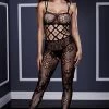 Baci Lingerie Blossoming Romance Crotchless Bodystocking