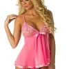 Velvet Kitten Pink Sinsational Babydoll