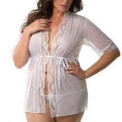 Velvet Kitten Plus Sweet Dreams Robe Set