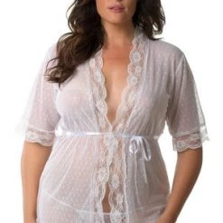 Velvet Kitten Plus Sweet Dreams Robe Set