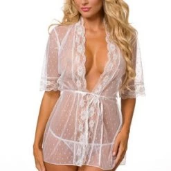 Velvet Kitten Sweet Dreams Robe Set Trending Sellers