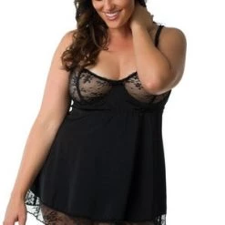 Velvet Kitten Plus Ciao Bella Babydoll Plus Size