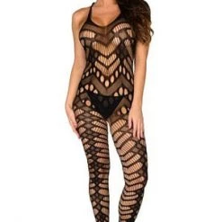 Velvet Kitten Look At Me Net Bodystocking Clearance