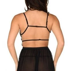 Velvet Kitten Black Seduction Chemise Set