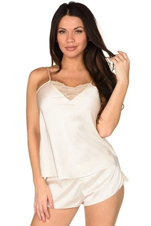 Velvet Kitten Clearance Ivory Sensual Satin Cami Set 1 Velvet Kitten Clearance Ivory Sensual Satin Cami Set