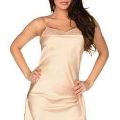 Velvet Kitten Clearance Nude Sensual Satin Chemise