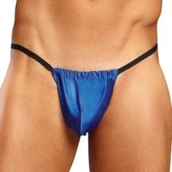 Male Power Men's Mens Royal Satin Posing Strap