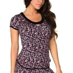 Velvet Kitten Black Simply Me Short Set Lingerie