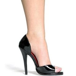 Ellie Shoes 5 Inch Heel Open Toe Pump
