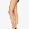 Leg Avenue Hosiery Sheer Spandex Tattoo Print Pantyhose