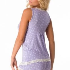 Velvet Kitten Trending Sellers Lavender Fields Short PJ Set