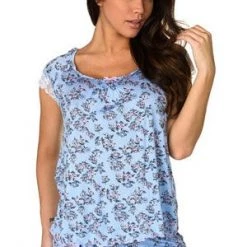 Velvet Kitten Blue Dream With Me Short Set