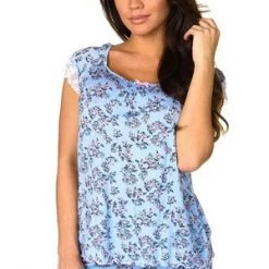 Velvet Kitten Blue Dream With Me Short Set