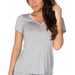 Velvet Kitten With Love Short PJ Set