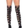 Leg Avenue Beary Cute Paw Print Pantyhose