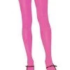 Leg Avenue Hosiery Fuchsia Nylon Tights