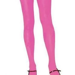 Leg Avenue Hosiery Fuchsia Nylon Tights