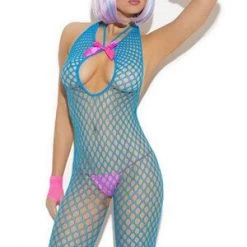 Elegant Moments Naughty Neon Bodystocking