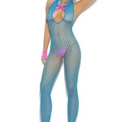 Elegant Moments Naughty Neon Bodystocking