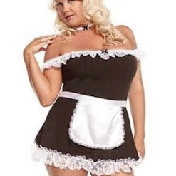 Elegant Moments Plus Size Costumes Diva French Maid Costume