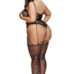 Baci Lingerie Queen Strappy Bodystocking