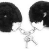 Eldorado Accessories Black Furry Love Cuffs
