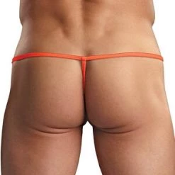 Male Power Men's Orange Euro Male G-String