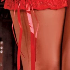 Magic Silk Red Essential Leg Garter