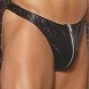 Elegant Moments Delightful Men’s Leather Thong Men's