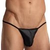 Male Power Black Euro Male G-String Men's