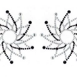 Baci Lingerie Crystal Sun Pasties Accessories