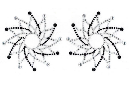 Baci Lingerie Crystal Sun Pasties Accessories 1 Baci Lingerie Crystal Sun Pasties Accessories