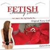 Eldorado Accessories Red Furry Handcuffs