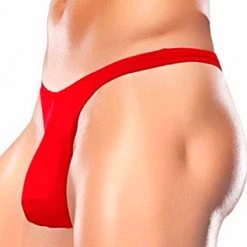 Male Power Men's Mens Red Racy Bong Thong