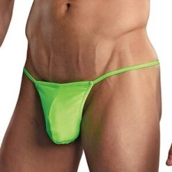 Male Power Men's Lime Euro Male G-String