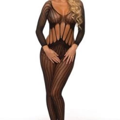 Velvet Kitten Love Bound Crotchless Bodystocking