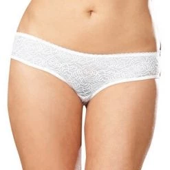 Dreamgirl Diva Open Crotch Lace Shorts Plus Size