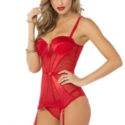 Seven 'til Midnight Pleasure Principle Bustier Set Clearance