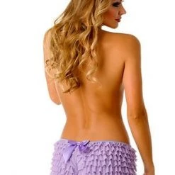 Velvet Kitten Lilac Ruffle Truffle Boyshort